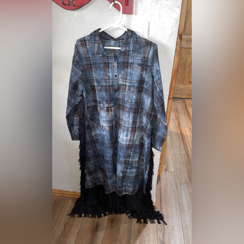 Tie dye kimono